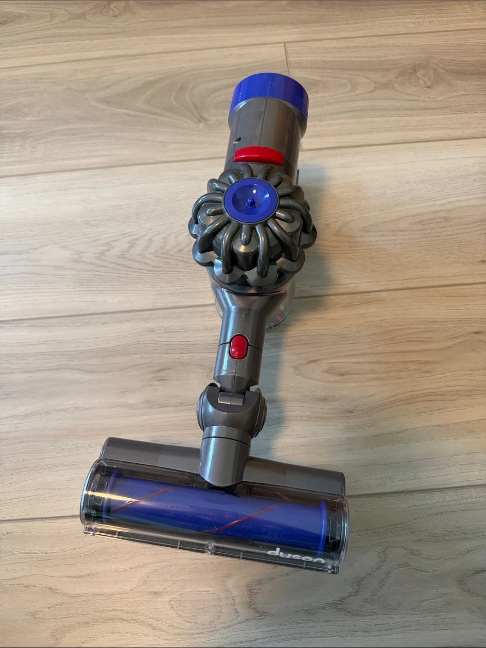 Dyson Kids Play Vacuum in Gray with Blue and Red Accents